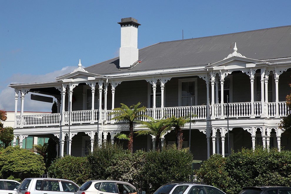 Rotorua - Haus im Kolonialstil